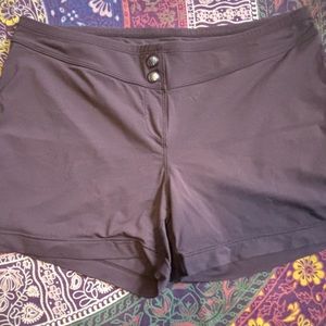 Athleta board shorts, brown, size medium